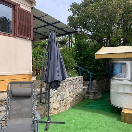 Campingplatz Mobile Dans Un Coin De Paradis