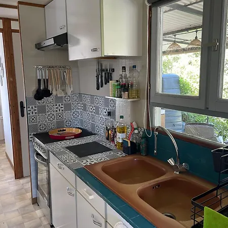 Campingplatz Mobile Dans Un Coin De Paradis